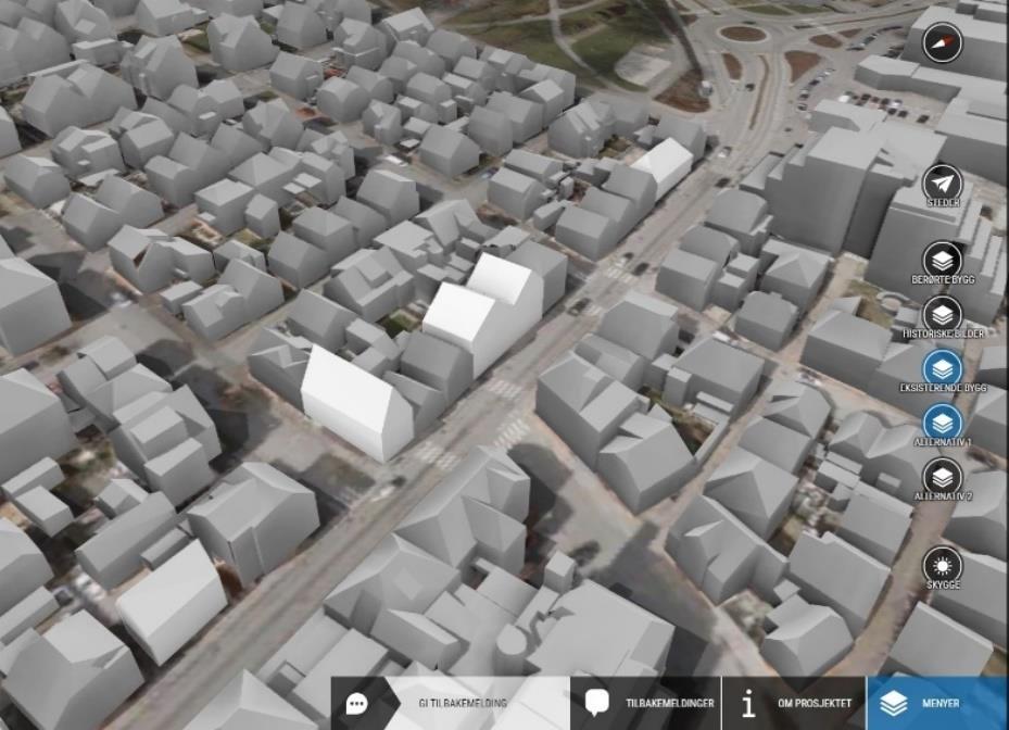 STAVANGER KOMMUNE - Sammen for en levende by Fokus på å finne løype for dataflyt av 3D modeller Jobbet med presentasjon av ulike