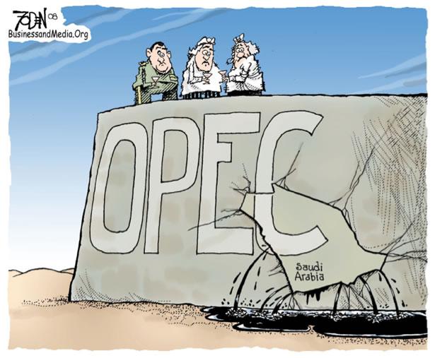 Spillteori Oligopol og kartellvirksomhet som et eksempel på fangens dilemma: OPEC OPEC: Organization of the Petroleum Exporting Countries En organisasjon bestående av oljeproduserende land i