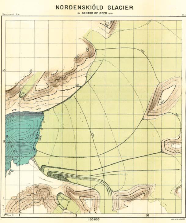 Isbredetektiven NORDENSKIÖLDBREEN 1896-2015 Oppdrag: Nordenskiöldbreen 1896-2015 Sted: Nordenskiöldbreen, Adolfbukta, Billefjorden, Svalbard Hendelse: Mistenkelige spor observert i området foran