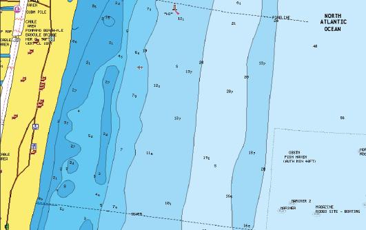 justere dybdeverdiene i SonarChart Live etter hvert som ekkoloddet registreres. Vis endringer for menyalternativer Navionics-funksjonen Fish N' Chip har fått det nye navnet SonarChart.