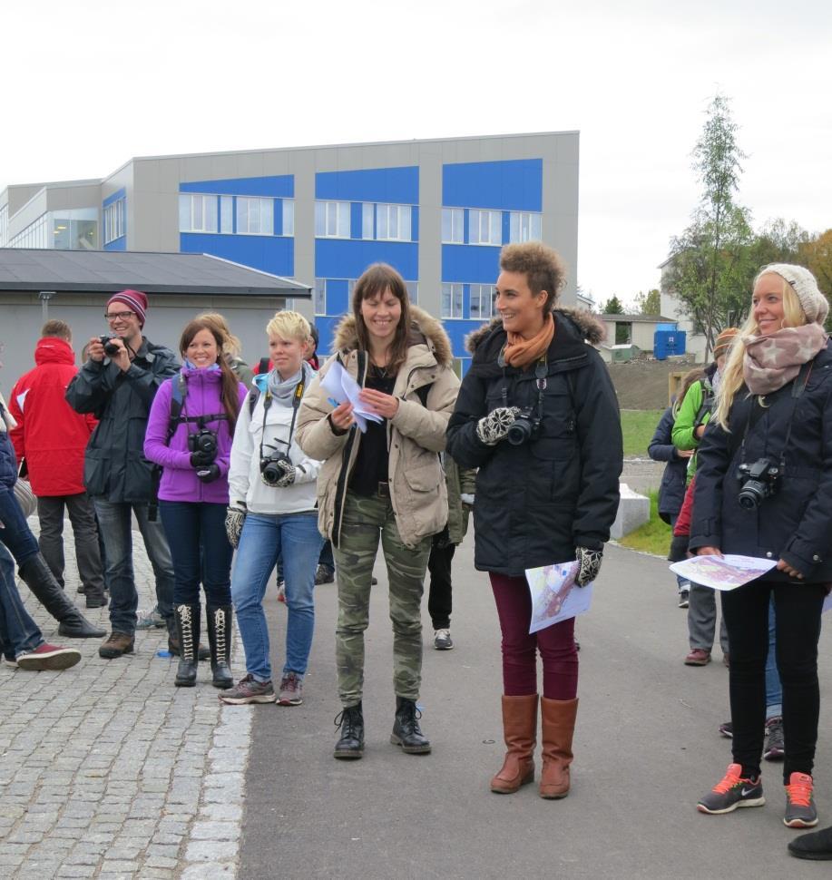 sette ting på spissen Skaper stort lokalt