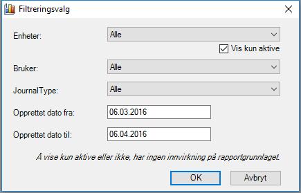 Andre endringer Nytt påloggingsvindu Vinduet du bruker til å logge deg på CGM Journal er oppdatert: Endringer i Rapportfremviseren Rapporten i Rapportfremviseren som tidligere het Salgsdokumenter har