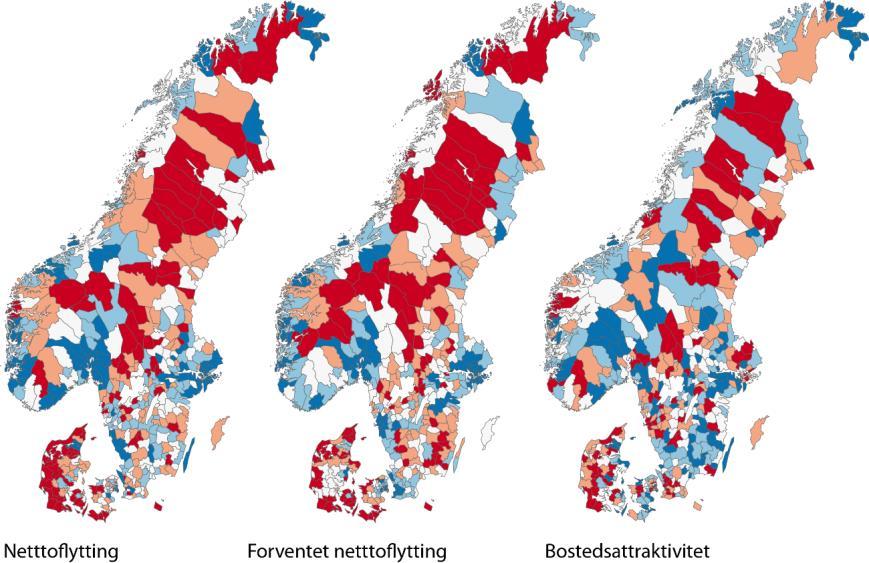 Skandinavisk analyse av arbeidsplassvekst i