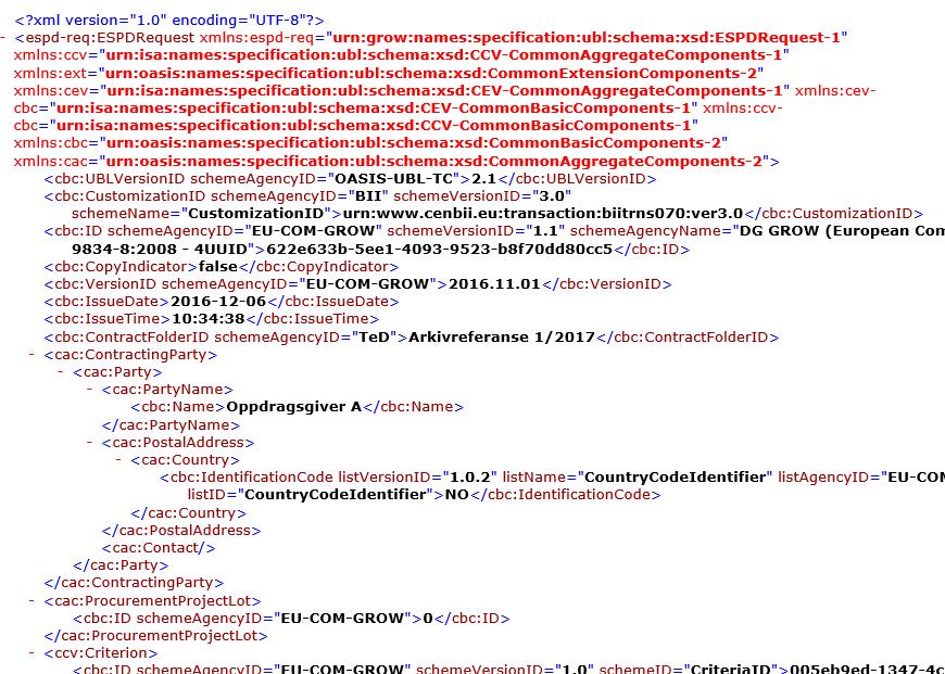 Om XML XML er et filformat for deling av strukturerte data mellom IT-systemer.