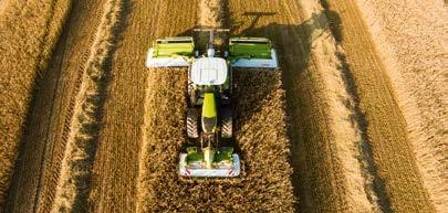 Da lager DISCO 9200 C AUTOSWATHER en perfekt streng for høsting av biomasse. Det høye dreiemomentet gjør det mulig å kjøre båndet med lavt turtall.