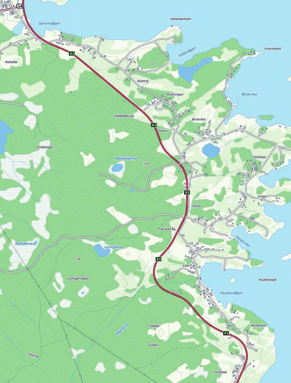 Løp nr. 3 Gressholman rundt 4,2 km / 7,2 km Gressholman Vending 4,2 km Brovik Fauskevåg : 4,2 km / 7,2 km Mandag 8. mai kl 19.