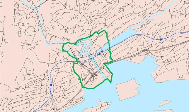 I disse kommunene er 30-40 % av kommunens sysselsatte registrert med arbeidssted i Oslo.