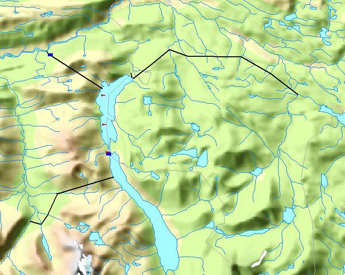 1 Innledning Follsjø er inntaksmagasinet til Trollheim kraftverk. Figur 1 viser en skisse over vannsystemet og målestedene.