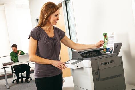 X548-serien fra Lexmark : oversikt Profesjone fargeytese Lexmarks X548-serie er utformet for meomstore arbeidsgrupper som krever mer.