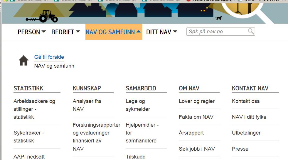 Et forslag kunne være organisasjonen «Brukere midt i livet» - gruppe i Blindforbundet (30-65 år). Det bør være grupper som har med NAV å gjøre pr i dag.