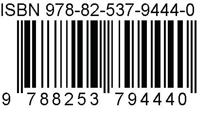 no Telefon: 62 88 50 00 ISBN 978-82-537-9444-0 (trykt) ISBN