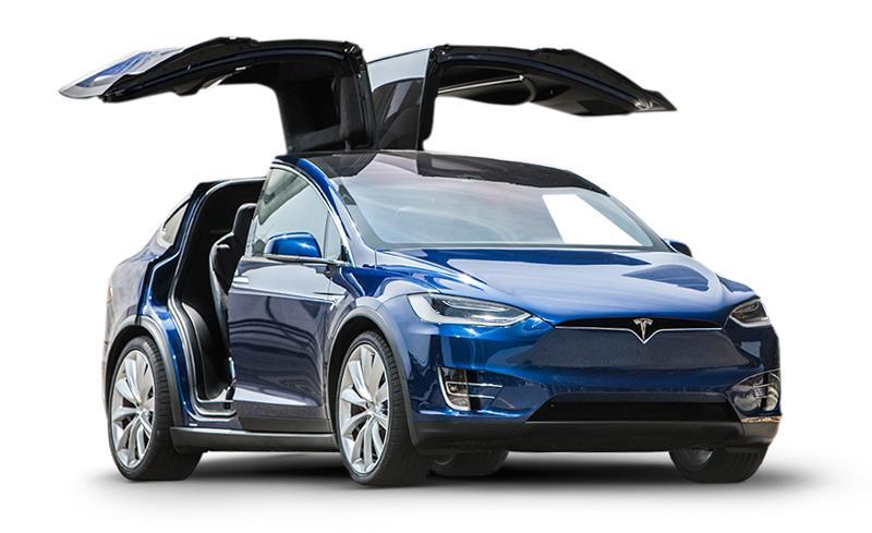 7 år senere. Tesla mod X kan kjøre ca.