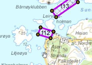 Leirvåg Ny lokalitet Sjøfisk Lokalitet som ønsken brukt til levendelagring og oppforing av villfanget torsk Gyteområder Mer enn 20 km til Bunkan(Senja) og Ramsåa (Andøy) 1-2 Ligger i gyteområde for