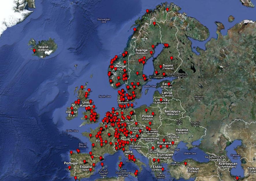 Ser vi nærmere på Europa, ser vi at samarbeidsinstitusjonene i EU-området er