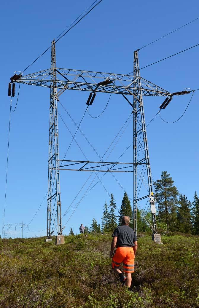 Figur 4 Statnetts standard portalmast.