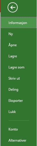 Trykk på : «Fil»