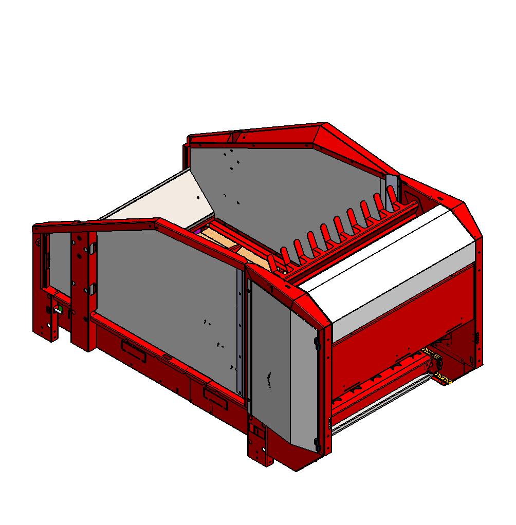 2814 ITEM NO. PART NUMBER DESCRIPTION QTY. 1 17036 Montert frontseksjon 1 2 17354 Høyre bakfot Flexifeed 1 3 17355 Sveist venstre bakfot 1 4 17017 H. Fremfot 1 5 17022 V.