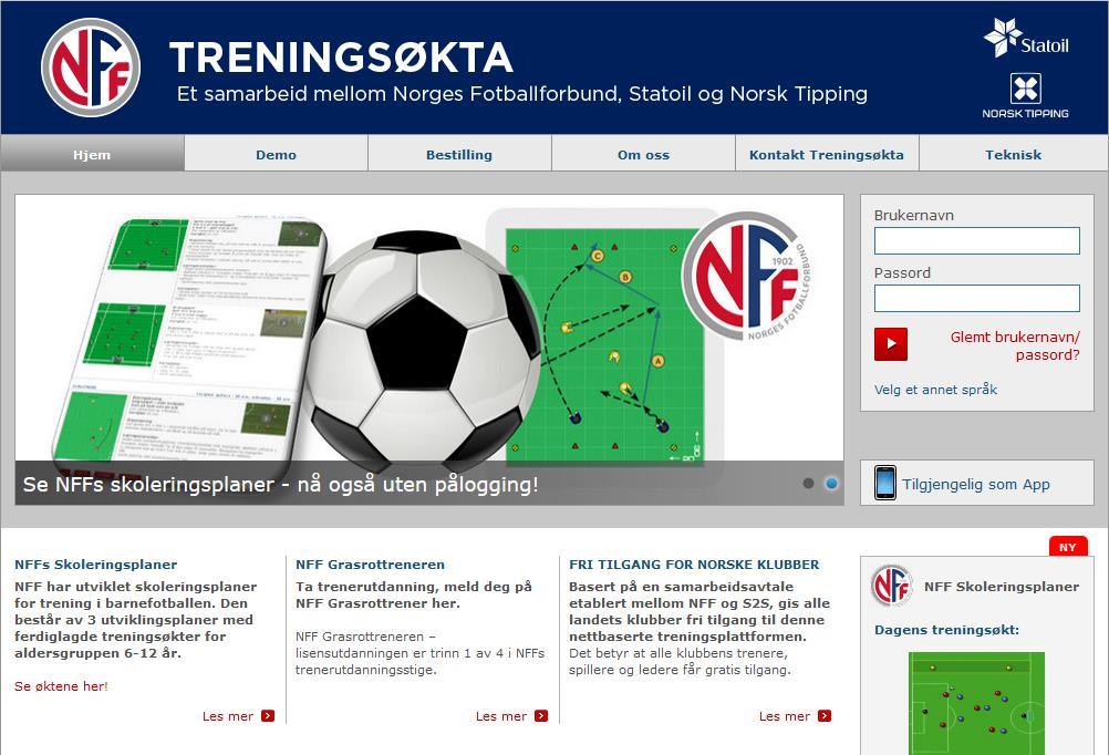 Fotballfaglig innhold «Treningsøkta.