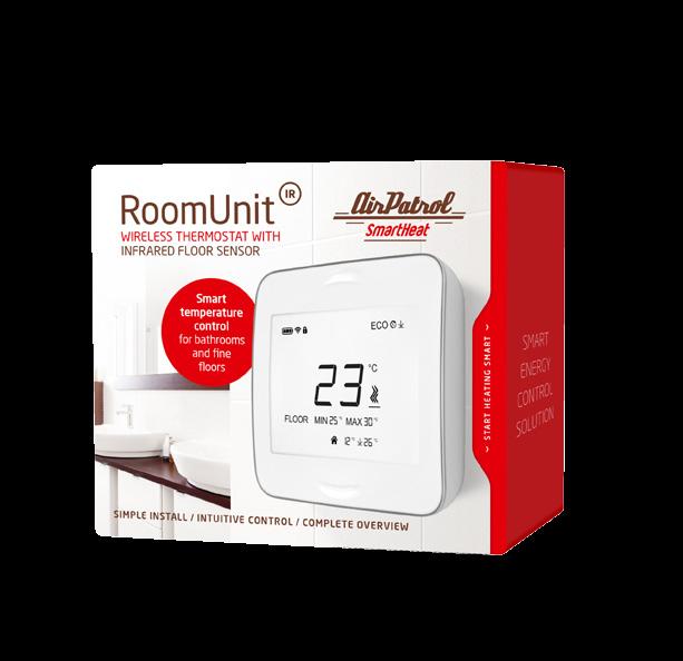 Intuitive plug-and-play-funksjoner gjør at nesten alle kan installere RoomUnit trådløse termostater uten hjelp av hurtigveiledningen.