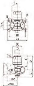 Dim Gjenge 90600-20M-08 20mm 1/2 90600-25M-12 25mm 3/4