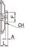 D Gjenge C E 1 2 CH CH1 90236-110M-12 110mm 3/4 14,5 125,5 150,5 200 401 180 8 42