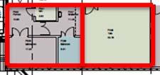 For alle rom med krav til luftlydisolasjon R'W 44 db er det nødvendig å splitte gulv på grunn ved eller under skillevegger rundt hele rommet.