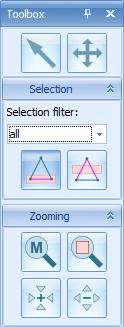 10 TILLEGG A. RELEASE NOTES - VERSJONSMERKNADER Figur A.15: 3.0: Selection er over zooming. Figur A.16: 3.1: Zooming over selection i både modelling (t.v) og results display (t.h). A.1.8 Bruk av add-