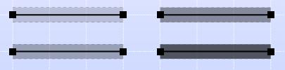 A.2. TEGNING - OPENGL 33 Figur A.50: Etter endring: Member outline for hhv. 0, 1, 2 og 5 overlappende beams. A.2.6 Fjernet None/Ghost member ID 46 Klassifisering Modifikasjon Rapportert i versjon 3.