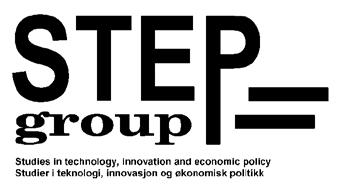STEP Arbeidsnotat ISSN 1501-0066 A-03 2000 Arne Isaksen Nyskapingsprosjekter i små og unge bedrifter: