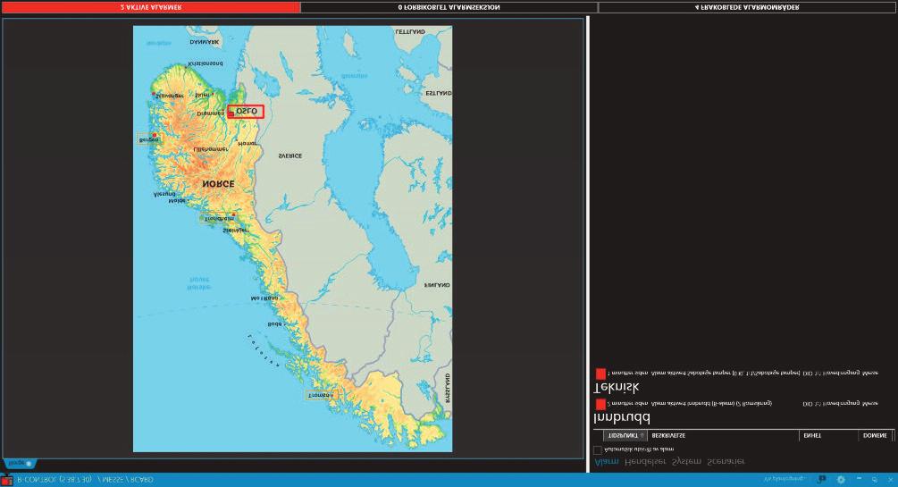 Få kontroll på alle anlegg uansett hvor mange eller hvor de er plassert rent geografisk R-CONTROL inneholder en grafisk visning som man selv bygger opp med tegninger og bilder etter behov.