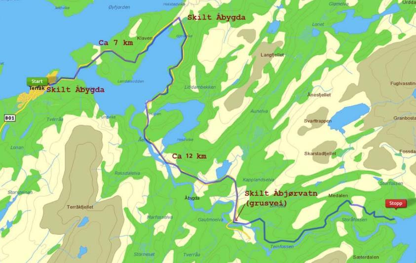 For detaljert kjøreinstruks, gå inn på http://kart.gulesider.no/veibeskrivelse I Trondheim er det mulig å få rimelig leiebil hos https://www.rentawreck.com/ (et hakk bedre enn navnet tilsier).