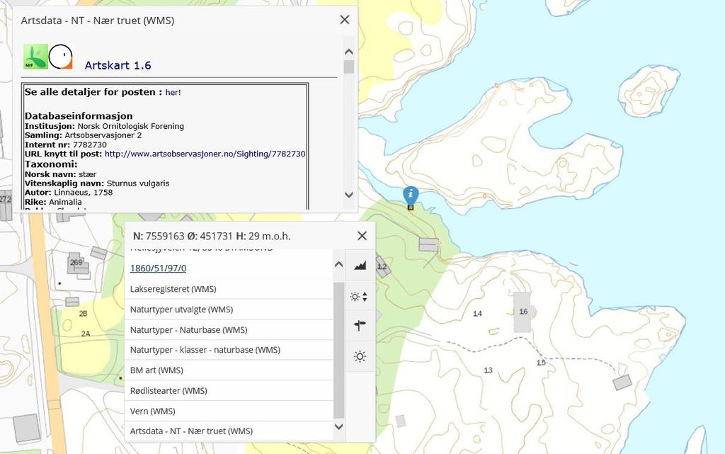 Det er en del SEFRAK registrerte bolighus fra 1800-tallet i området rundt og en automatisk fredet gårdshaug noe sør for området. Disse har ingen konsekvenser for planen.