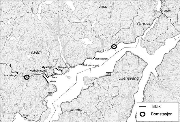 Trafikk I hele bompengeperioden vil bomstasjonen ha en åpningstid på 24 timer i døgnet, alle dager, hele året. Årsdøgntrafikk (ÅDT) for bomstasjonen er vist i tabell under.