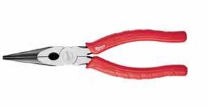 Ergonomisk og kraftig gummiering for beste grep og holdbarhet Total lengde (mm) Skjærekapasitet i hard kabel (mm) Kabeldiameter (mm) Kjevelengde (mm) vekt (g) Rørskrape maks. diameter (mm) 210 2.5 6.