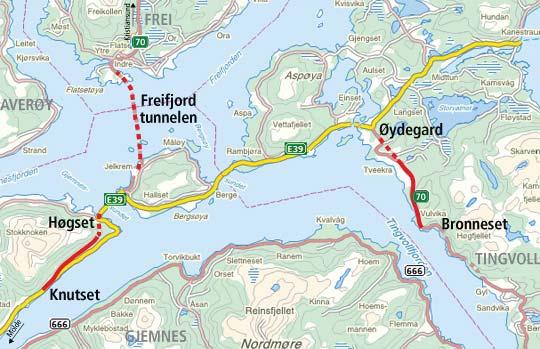 GENERELL DEL 1 Innledning Statens vegvesen Region midt skal gjennomføre andre utbyggingstrinn av Kristiansunds fastlandsforbindelse (Stor-KRIFAST) med oppstart høsten 2010.