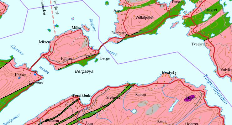 FAKTADEL Faktadelen i denne rapporten tar for seg geologiske og topografiske forhold fra relevant bakgrunnsmateriale (kapittel 3) og resultater fra foreliggende grunnundersøkelser (kapittel 4).