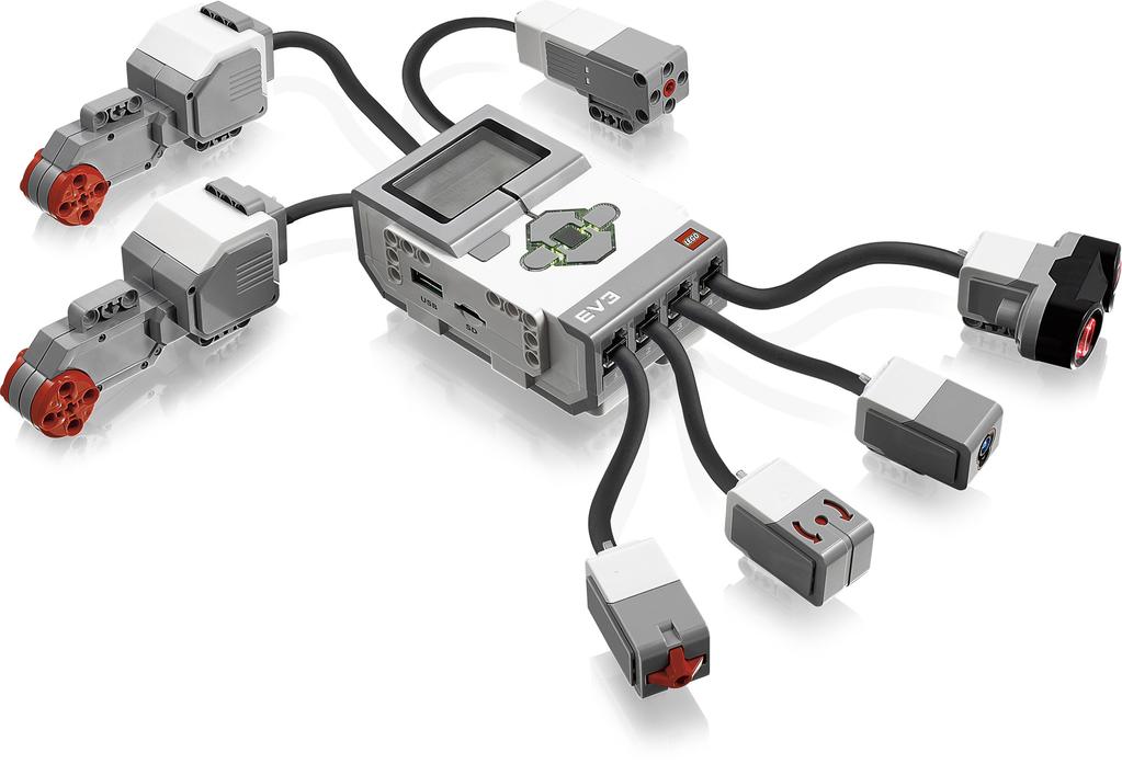 Roboten I teknologidelen brukes en LEGO MINDSTORMS EV3 robot. EV3 er LEGO s tredje generasjons robot. Hos www.fspartner.