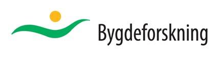 Norsk senter for bygdeforskning Universitetssenteret Dragvoll N-7491 Trondheim Telefon: +47 73 59 17 32 Telefaks:+47 73 59 12 75 Rapport nummer 13/08 Trender i norsk landbruk 2008. Frekvensrapport.