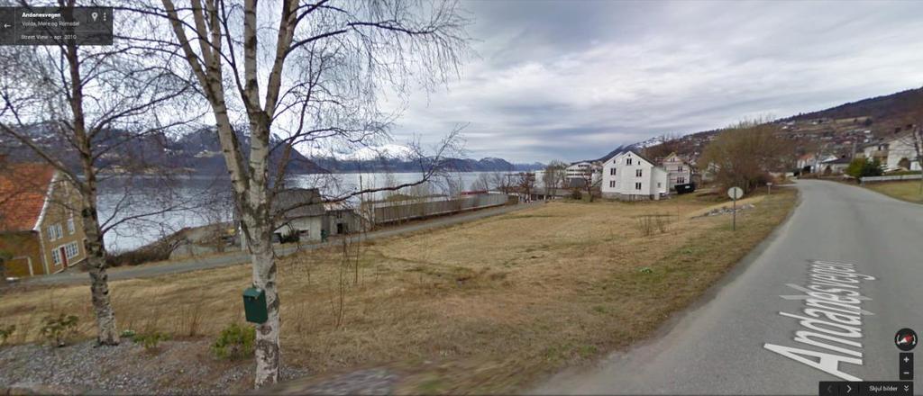 Planinitiativ - Vedlegg 1: PRIVAT REGULERINGSPLAN FOR ROSETFJØRA - Endring gnr.30/157 m.fl. - Volda Kommune Planområder - Foto mot vest frå Ristevegen.