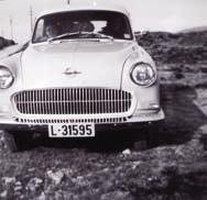 Det første motordrevne kjøretøyet ble anskaffet i 1956 Opel Olympia
