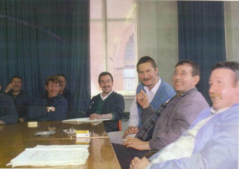 Besøk i klubbstyret ved Govan yard Glasgow 1989 Lite er endret siden da.
