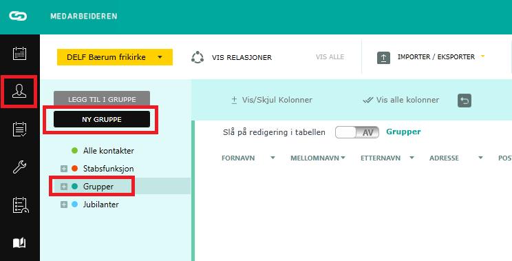 11. Import av data fra medlemsregisteret til Medarbeideren Medlemsregisteret inneholder kun den kontaktinformasjonen som ligger i Folkeregisteret pr. medlem. Dersom en ønsker å registrere for eks.