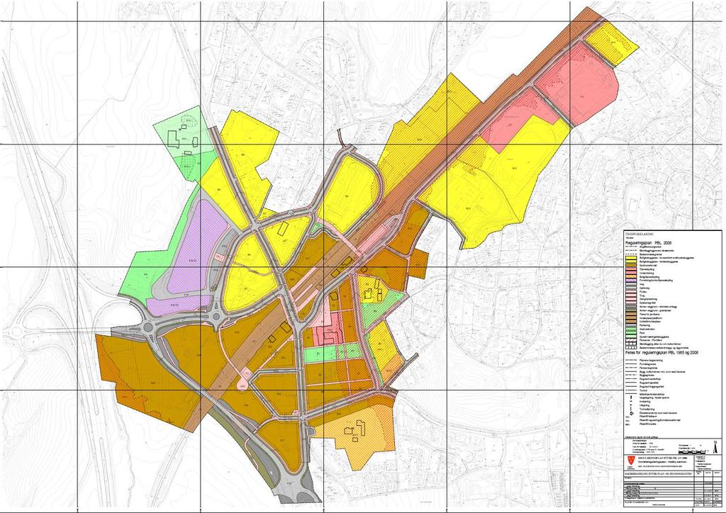 10 Bilde 2. Områdereguleringsplanen for Vestby sentrum, vedtatt 9.12.2016. I reguleringsplanen er det avsatt areal til gjennomføring av fellestiltakene.