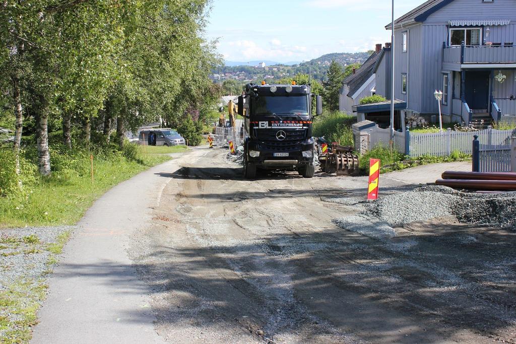 Samlet sett gir tiltakene økt trafikksikkerhet for elever som sykler og går til skolene. Prosjektet inkluderer også reiserådgivning og prosjektering og grunnerverv for sykkelveg ved Eberg skole.