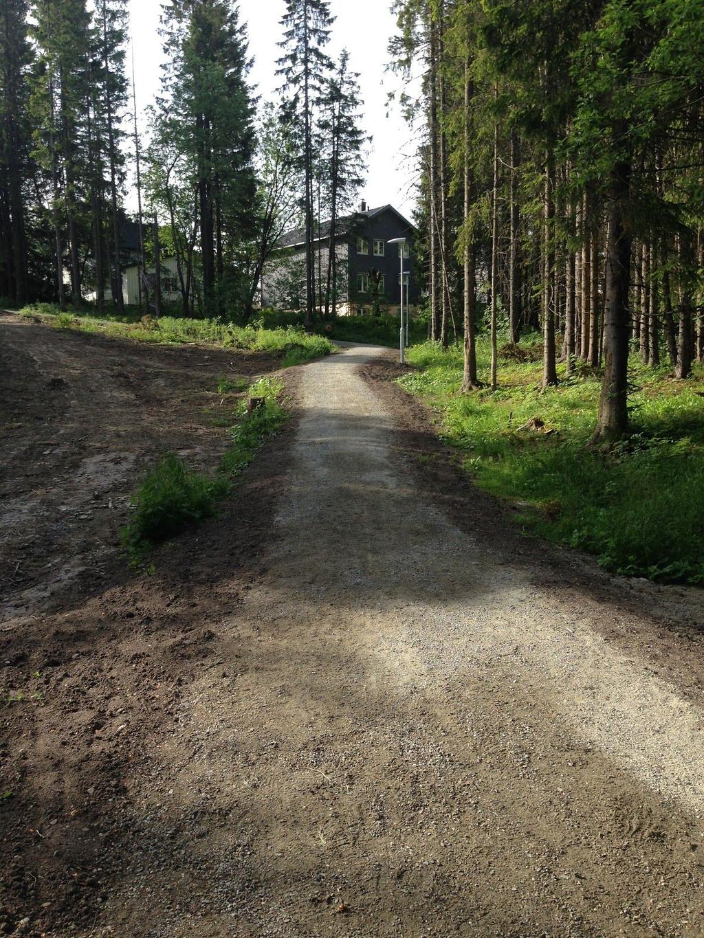 og fra sentrum. Tillerringen - Hårstad skole, etterbilder.