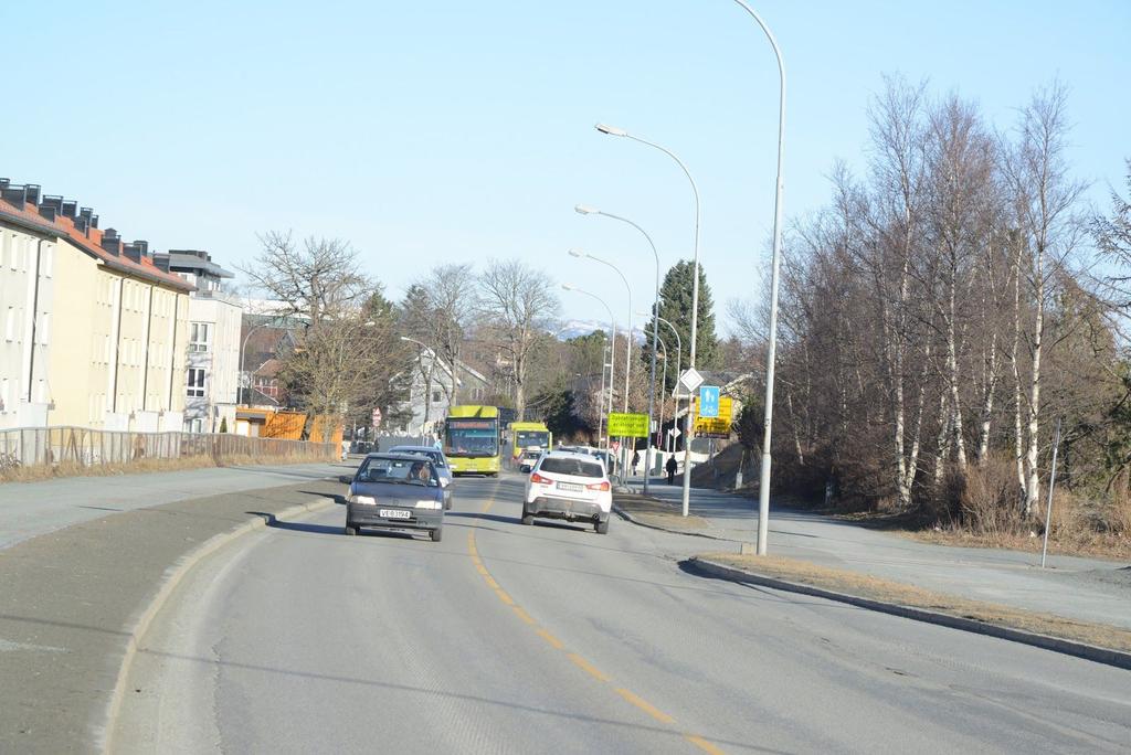 Jonsvannsveien, førbilder. Foto: Knut Opeide, Statens vegvesen.