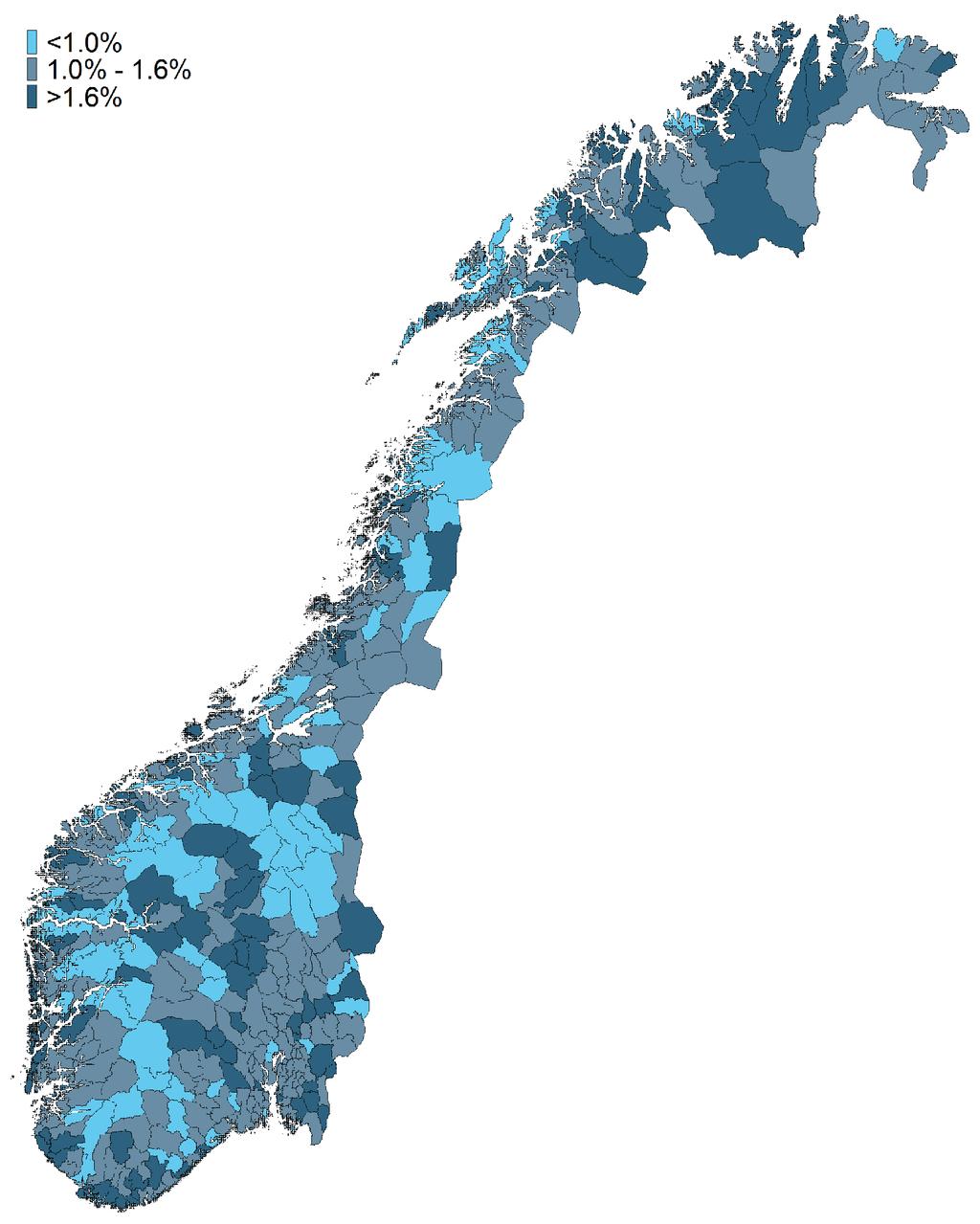 SAMDATA KOMMUNE // 159 registrerte konsultasjon i primærhelsetjenesten. Langt de fleste gikk til sin fastlege, men en ikke ubetydelig andel av både menn og kvinner tok kontakt med legevakt.