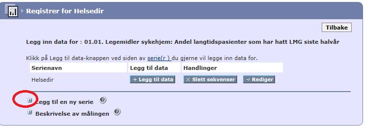 måling. 1. Gå til den aktuelle målingen. 2.