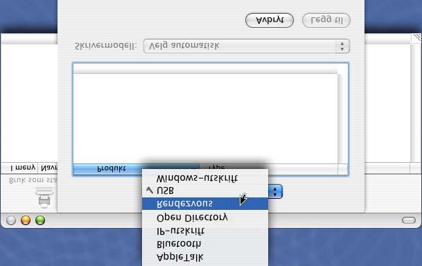 E Åpne Skriveroppsettverktøy-ikonet. For brukere av Mac OS X 10.2.4, åpner du Print Center-ikonet. F Klikk Legg til. Sette opp maskinen (Mac OS X 10.