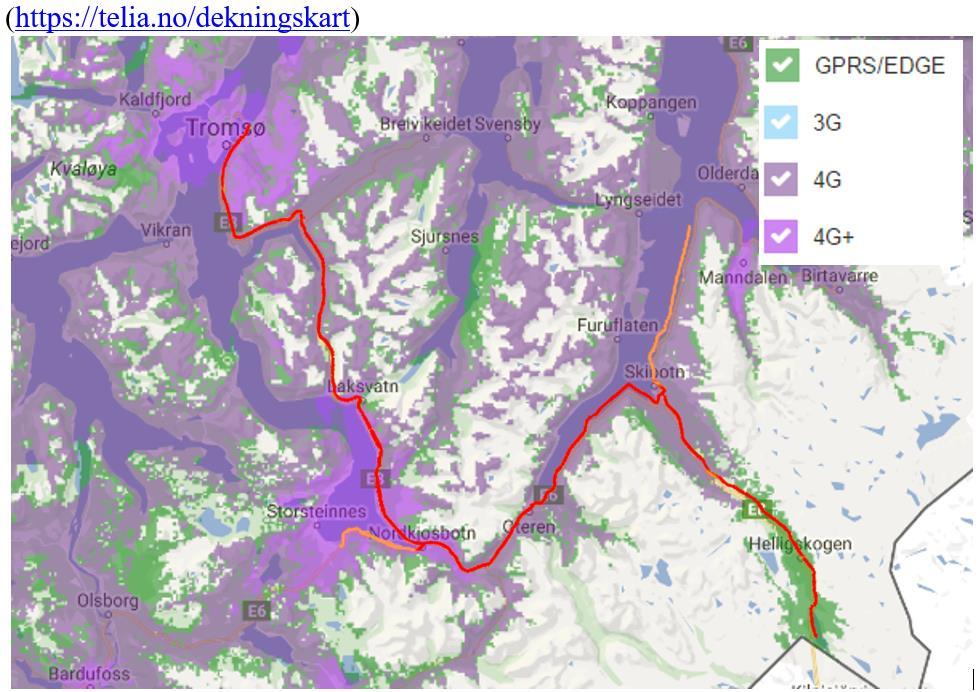 7 Mobildata, dekning